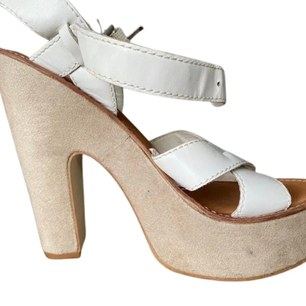 Jessica Simpson Platform Heel Sandals - Y2K - Size 8 - Picture 3 of 9